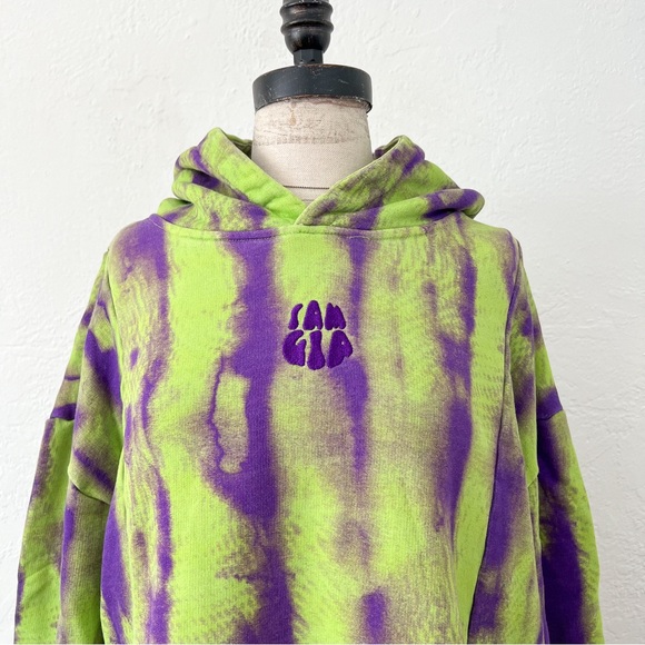 I.AM.GIA Tatiana Sweatsuit Matching Set Green Purple XS - Picture 5 of 9